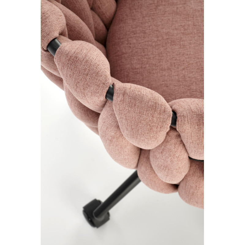 TALON fotel gabinetowy różowy (1p1szt)