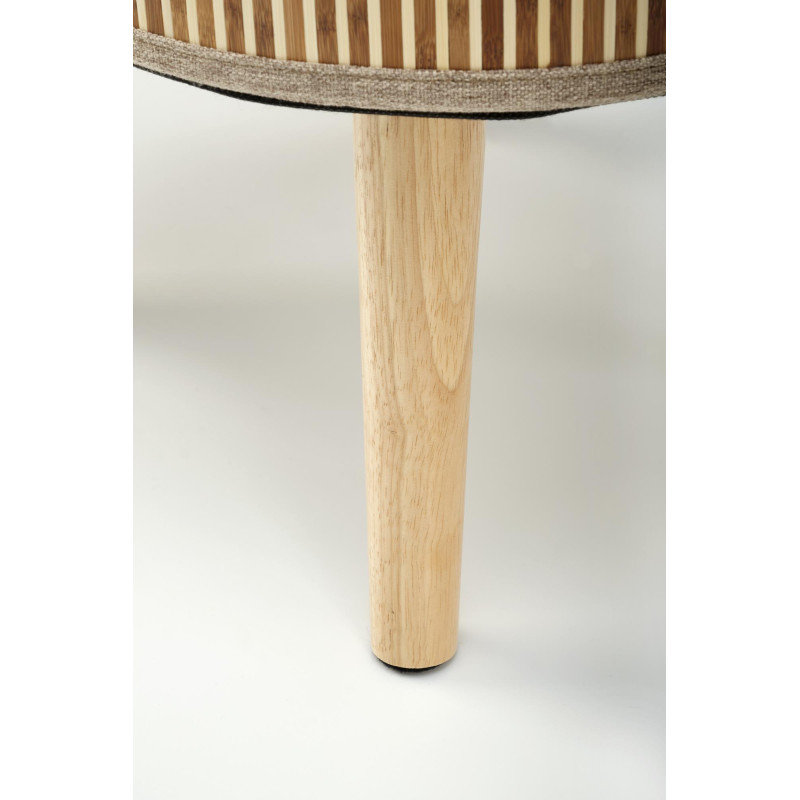 TICO zestaw 2 puf z funkcją pojemnika, beżowy (1p1szt)