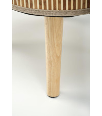 TICO zestaw 2 puf z funkcją pojemnika, beżowy (1p1szt)