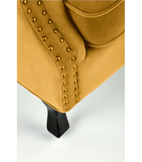 TITAN fotel musztardowy (1p1szt)