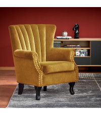 TITAN fotel musztardowy (1p1szt)