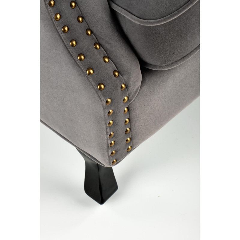 TITAN fotel popielaty (1p1szt)