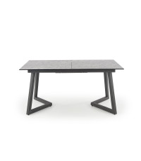 TIZIANO stół rozkładany, blat - jasny popiel / ciemny popiel, nogi - ciemny popiel (2p1szt)