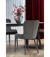 TIZIANO stół rozkładany, blat - jasny popiel / ciemny popiel, nogi - ciemny popiel (2p1szt)