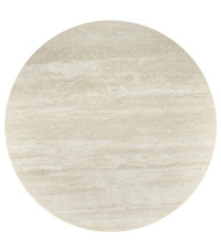 TOLIO stół okrągły, trawertyn/ kaszmir (3p1szt)