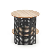 TRAFICA ława naturalny/czarny (1p1szt)