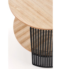 TRAFICA ława naturalny/czarny (1p1szt)