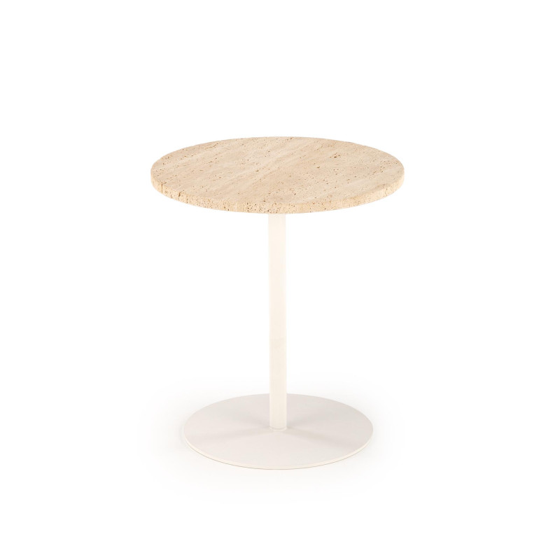 TRAVERSO S ława, trawertyn / biały (1p1szt)