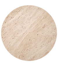 TRAVERSO S ława, trawertyn / biały (1p1szt)