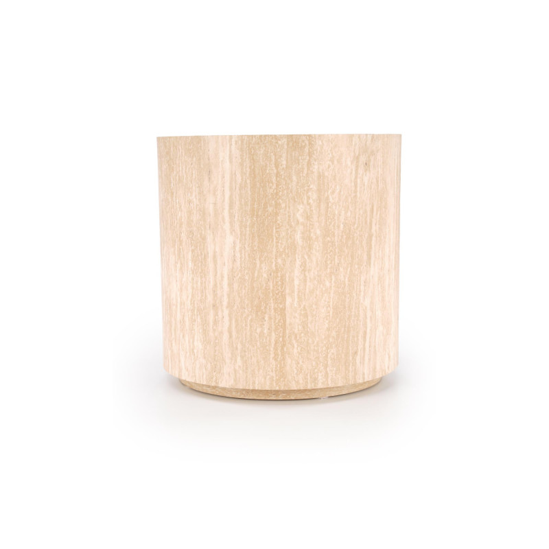 TRAVERTINO_S OKRĄGŁA ława, trawertyn (1p1szt)