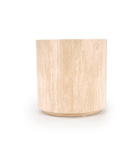 TRAVERTINO_S OKRĄGŁA ława, trawertyn (1p1szt)