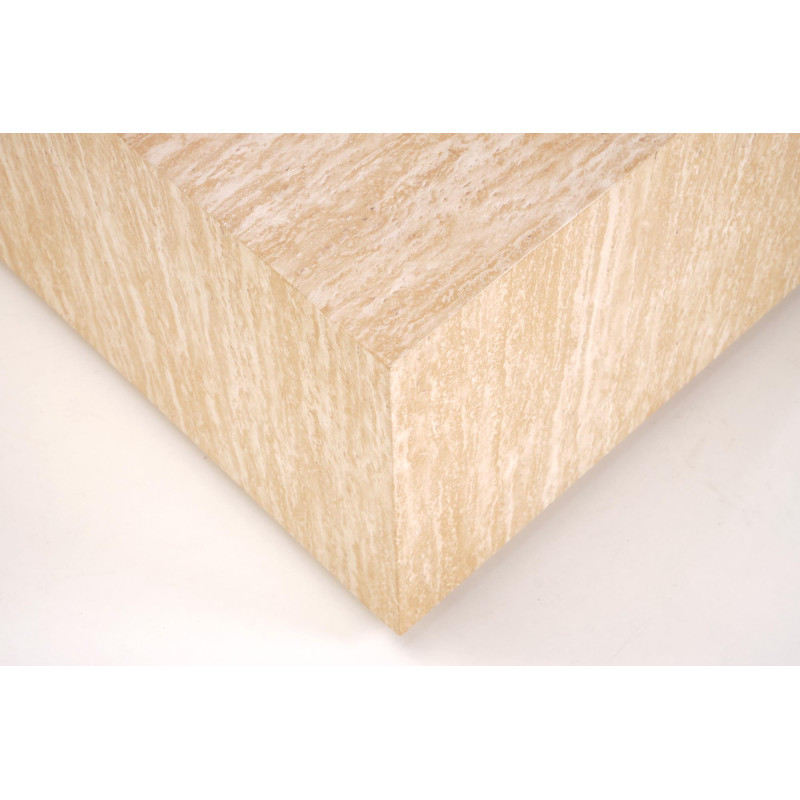 TRAVERTINO KWADRAT ława, trawertyn (1p1szt)