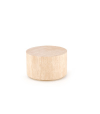 TRAVERTINO OKRĄGŁA ława, trawertyn (1p1szt)