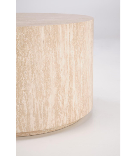 TRAVERTINO OKRĄGŁA ława, trawertyn (1p1szt)