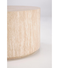 TRAVERTINO OKRĄGŁA ława, trawertyn (1p1szt)