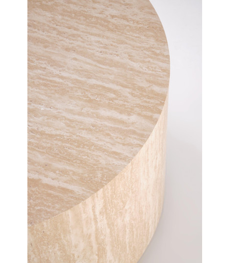 TRAVERTINO OKRĄGŁA ława, trawertyn (1p1szt)