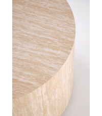 TRAVERTINO OKRĄGŁA ława, trawertyn (1p1szt)