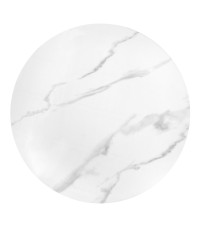 TRIBECA ława biały marmur / złoty (1p1szt)