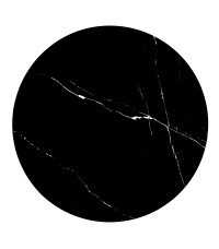 TRIBECA ława czarny marmur / złoty (1p1szt)