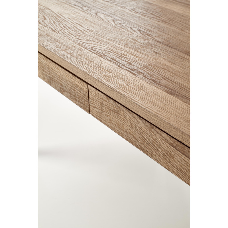 TULUZA ława orzech miodowy / czarny (1p1szt)