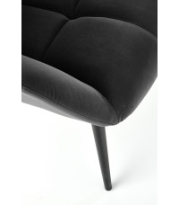 TYRION fotel wypoczynkowy czarny