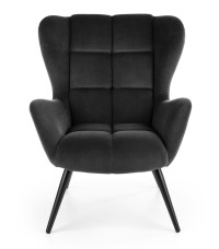 TYRION fotel wypoczynkowy czarny