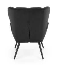 TYRION fotel wypoczynkowy czarny