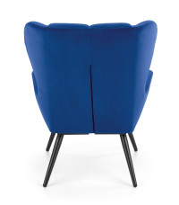 TYRION fotel wypoczynkowy granatowy