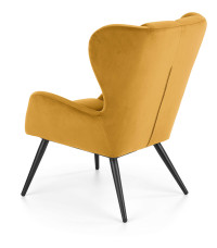 TYRION fotel wypoczynkowy musztardowy