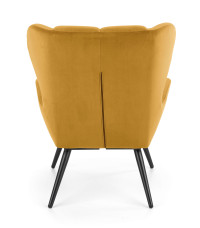 TYRION fotel wypoczynkowy musztardowy