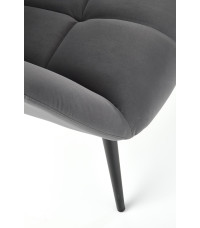 TYRION fotel wypoczynkowy popielaty