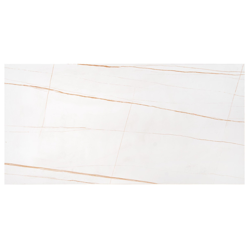 UNIVERSE 3 ława, biały marmur / złoty (2p1szt)