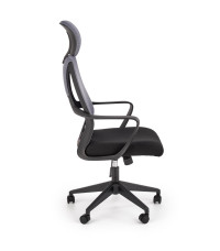 VALDEZ fotel pracowniczy popiel / czarny
