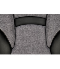 VALERIO fotel gabinetowy czarny / popielaty (1p1szt)