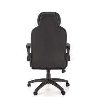 VALERIO fotel gabinetowy czarny / popielaty (1p1szt)