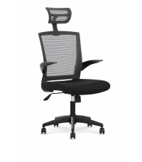 VALOR fotel pracowniczy czarno / popielaty