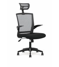 VALOR fotel pracowniczy czarno / popielaty