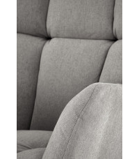 VASCO fotel bujany popielaty