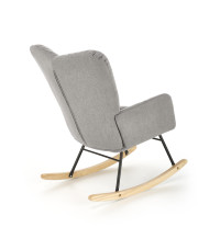 VASCO fotel bujany popielaty