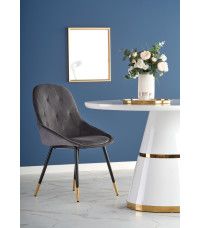 VEGAS stół, blat - biały, noga - biały / złoty (2p1szt)