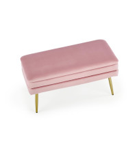 VELVA ławka różowy/złoty (1p1szt)