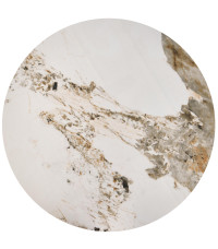 VENUS 2 ława, biały marmur / złoty (2p1szt)