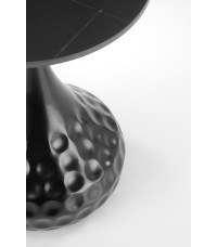 VERDE  ława czarny marmur / czarny (2p1szt)