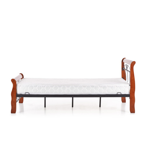 VERONICA łóżko 90 cm czereśnia ant./czarny (4p1szt.)
