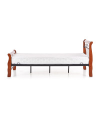 VERONICA łóżko 90 cm czereśnia ant./czarny (4p1szt.)