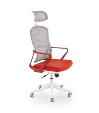 VESUVIO 2 fotel gabinetowy cynamonowy / biały