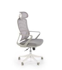 VESUVIO 2 fotel gabinetowy popielaty / biały