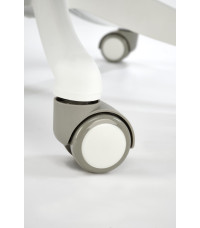 VESUVIO 2 fotel gabinetowy popielaty / biały