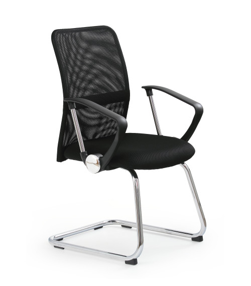 VIRE SKID fotel pracowniczy czarny