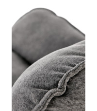 VOLKER fotel wypoczynkowy c.popiel / czarny (1p1szt)